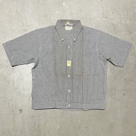 1960's GOLDEN AWARD Seersucker S/S Shirt Deadstock