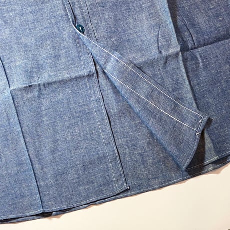 1950's US.NAVY Chambray L/S Shirt Deadstock