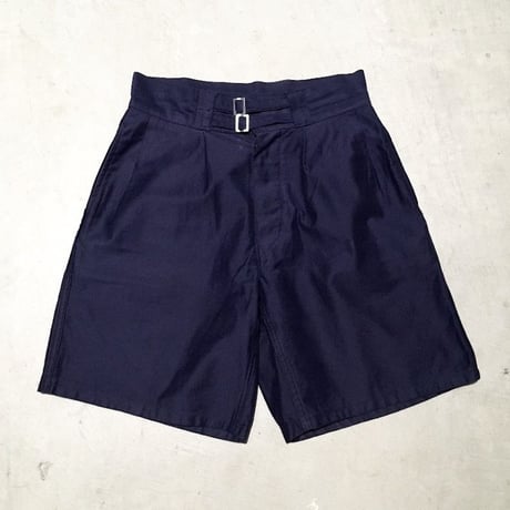 1960's Italy Navy Gurkha Short Pants