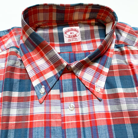 1980's〜 Brooks Brothers S/S Shirt Deadstock