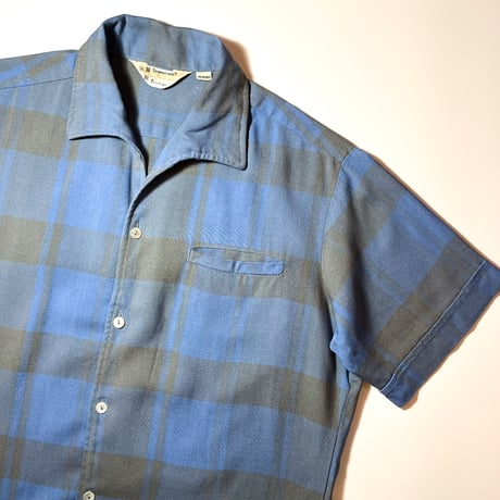 1960's TOWNCRAFT Rayon S/S Shirt
