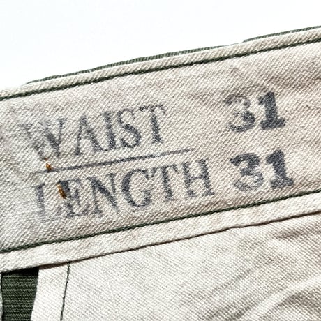 1940's US.NAVY M-43 Cotton Twill Trousers