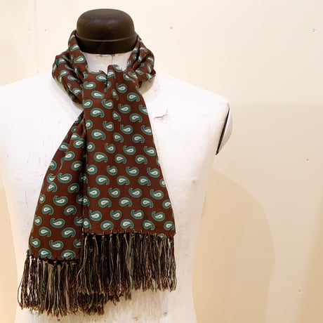 1950's〜 Unknown Rayon Scarf