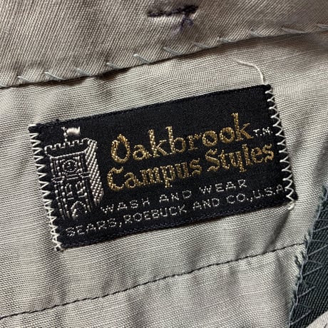 1960's Oakbrook Tapered Pants Deadstock