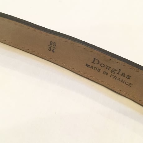 1960's Douglas Leather Belt Deadstock