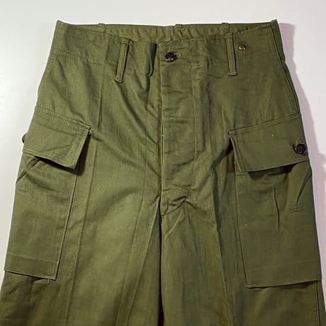 1940's US.ARMY M-43 Herringbone Trousers Deadstock