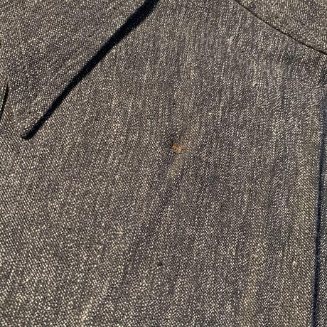 1950's PAL Black Chambray L/S Shirt Deadstock