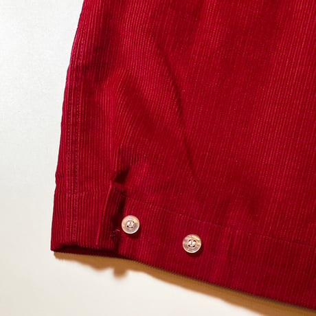 1960's TOWN TOPIC Corduroy L/S Shirt Deadstock