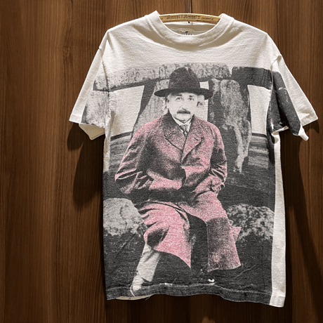 1990's ANDAZIA Albert Einstein Printed Tee