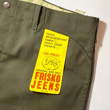 1970's Lee FRISKO JEENS Deadstock