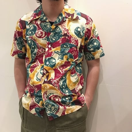 1960's Unknown Cotton Hawaiian S/S Shirt