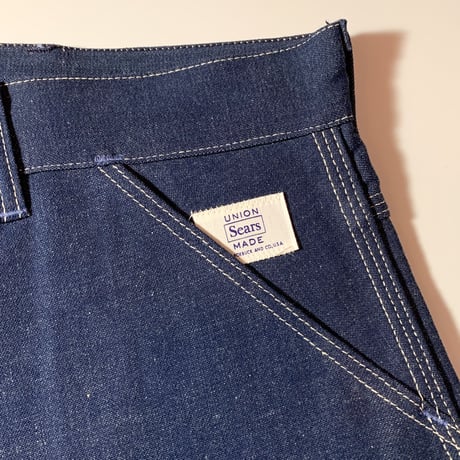 1960's Sears Denim Painter Pants Deadstock