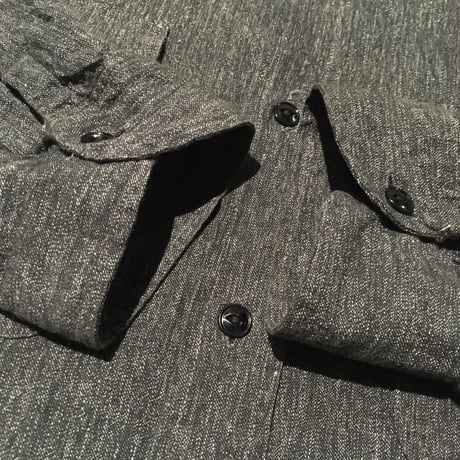 1960's BIG MAC Black Chambray L/S Shirt