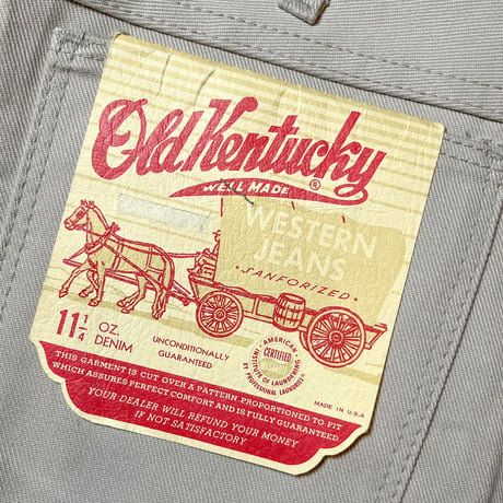 1960's Old Kentucky Tapered Pants Deadstock