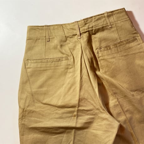 1940's US.ARMY M-43 Chino Trousers Deadstock