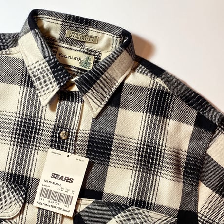 1990's FIELD MASTER Heavy Flannel L/S Shirt Deadstock