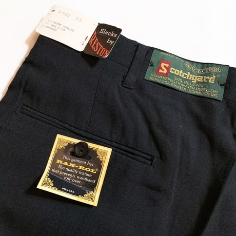 1960's RESTON Tapered Slacks Deadstock