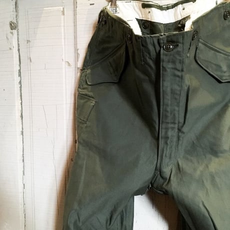 1950's US.ARMY M-51 Field Trousers Deadstock