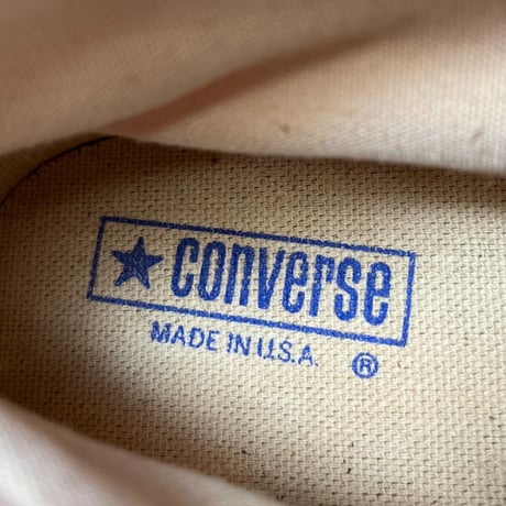 1980's CONVERSE ALL STAR Hi Deadstock