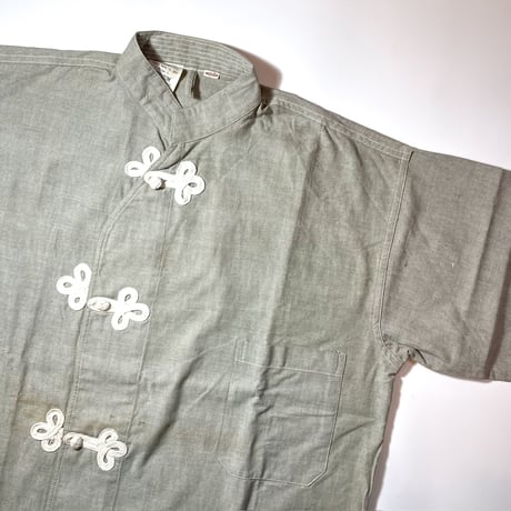 1940's US.ARMY Oxford Pajama L/S Shirt Deadstock