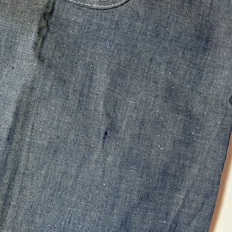 1960's Unknown Chambray L/S Shirt Deadstock