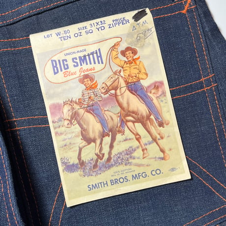 1950〜60's BIG SMITH Denim Painter Pants Deadstock