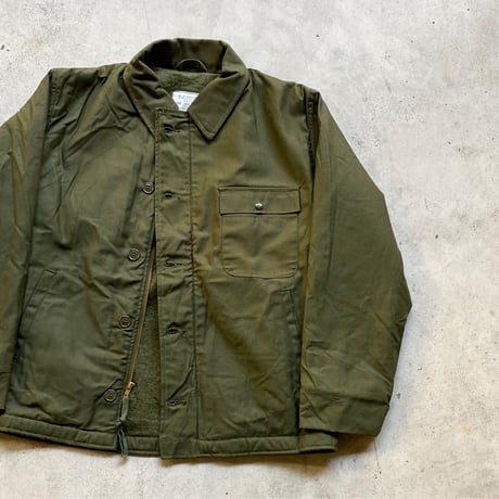 1980's US.NAVY A-2 Deck Jacket Deadstock