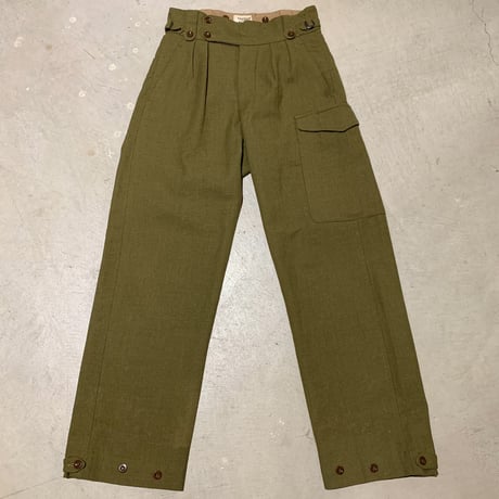 1950's Australia Military Wool Trousers