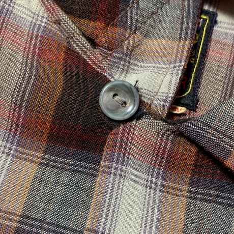 1960's McGREGOR Rayon L/S Shirt