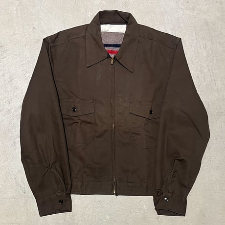 1960's PACIFIC OVERALL Co. Whipcord Jacket Deadstock