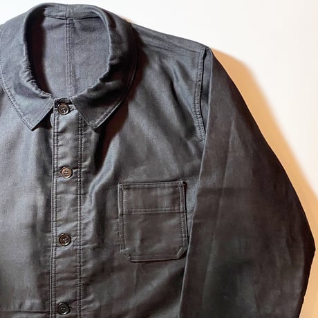 1950's Mont Kemmel Black Moleskin Jacket