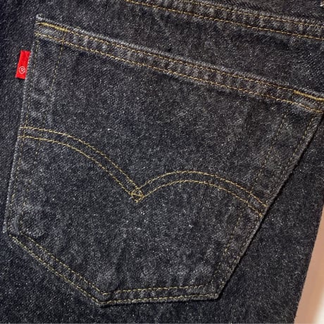 1990's Levi's 501 Black Denim Pants