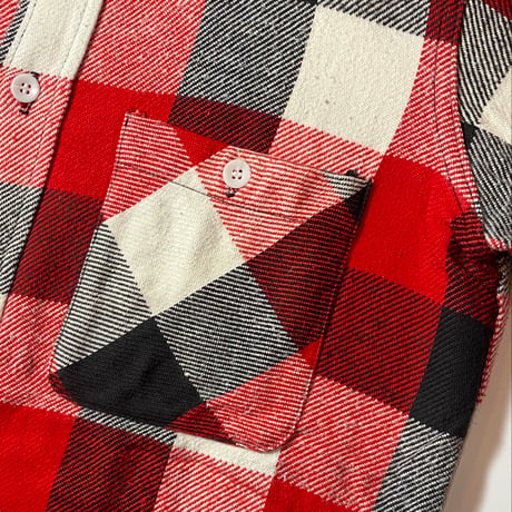 1950〜60's BIG YANK Heavy Flannel L/S Shirt Deadstock