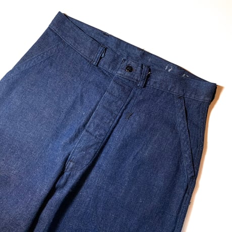 1940's US.NAVY Denim Trousers