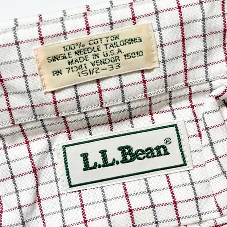 1980's〜 L.L.Bean L/S Shirt Deadstock