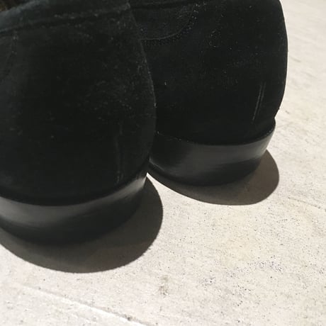 1980〜90's COLE-HAAN Black Suede Loafers