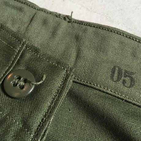 1960's US.ARMY Utility Trousers Deadstock