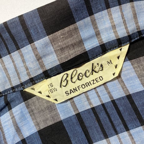 1950's Block's L/S Shirt Deadstock