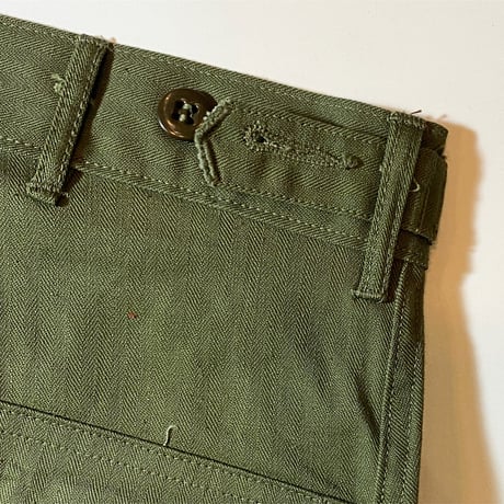 1950's US.ARMY M-47 Herringbone Trousers Deadstock