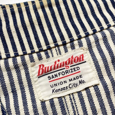 1940's Burlington Hickory Engineer Jacket