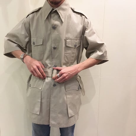 1960's ABERCROMBIE&FITCH S/S Safari Jacket