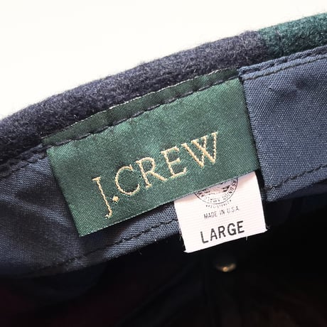 1990's J.CREW Crazy Pattern Wool Cap