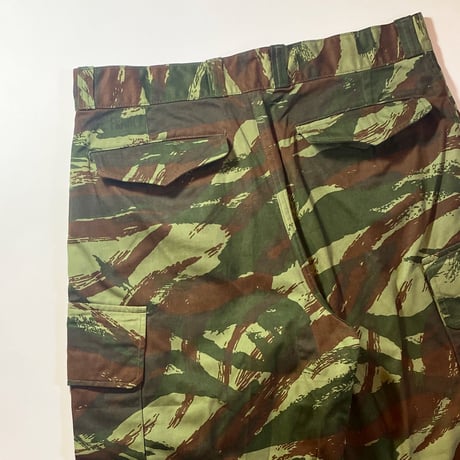 1970's French Army Lizard Camo Trousers Deadstock