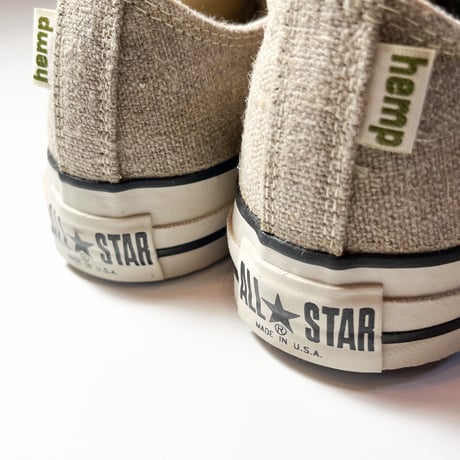 1990's CONVERSE ALL STAR Hemp Low Deadstock