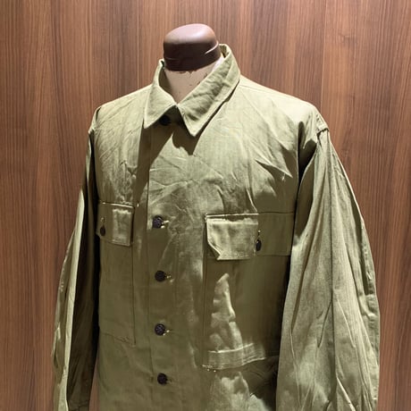 1940's US.ARMY M-43 Herringbone Jacket Deadstock