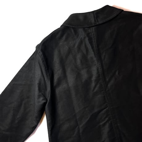1950's Dubure&Deverchere Black Moleskin Jacket