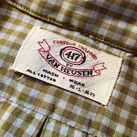 1960's VAN HEUSEN Pullover S/S Shirt