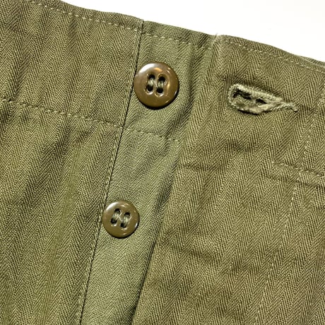 1940's US.ARMY M-43 Herringbone Trousers Deadstock