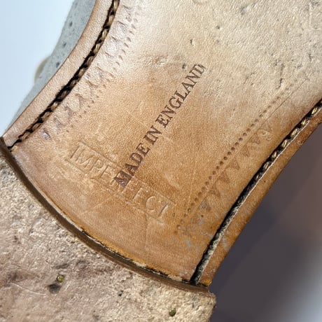 1980's〜 BARKER Suede Leather Shoes