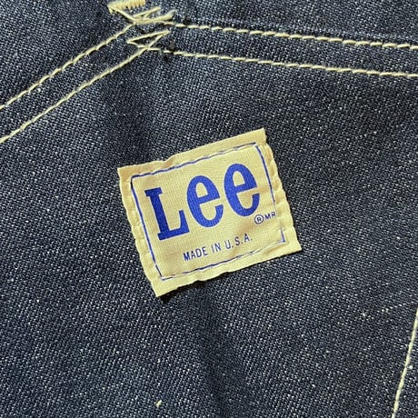 1970's Lee Denim Overall Deadstock